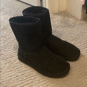 Black UGG boots